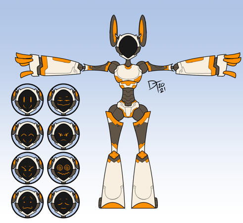 Robot Avatar by @KirbinsArt and @DTDraws